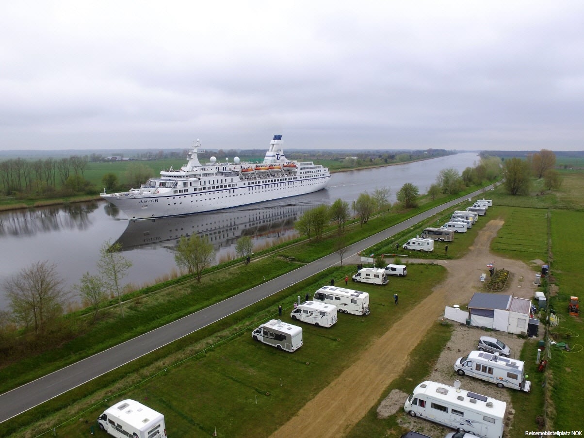 Stellplatz NOK Rendsburg Schachtholm Reisemobil International