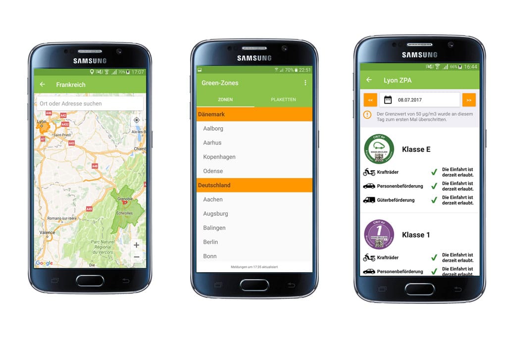 Neue App Green-Zones - Reisemobil International