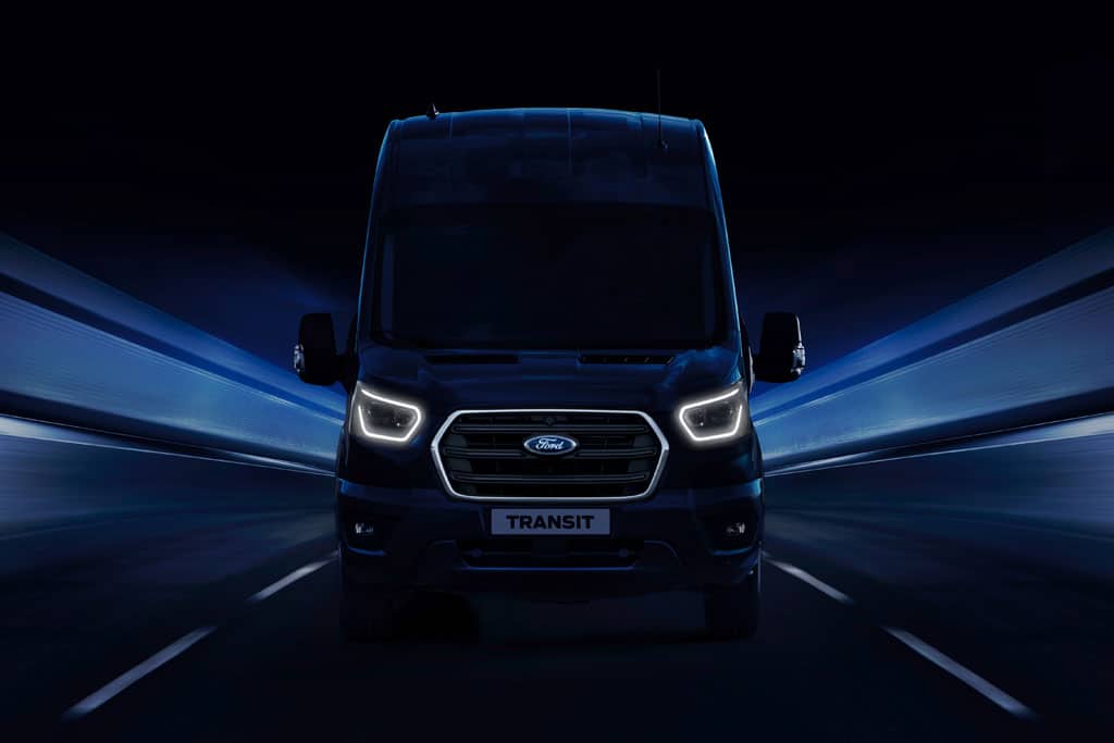 Ford präsentiert auf der IAA Nutzfahrzeuge als Weltpremiere den neuen Transit, der Mitte 2019 auf den Markt kommt.