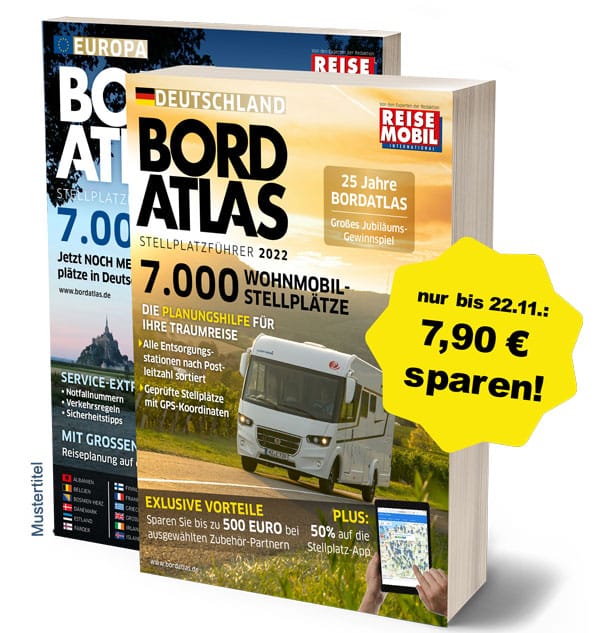 Bordatlas Stellplatzführer 2022 Bordatlas Stellplatzführer 2022