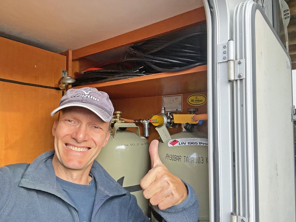 Gasregler am Wohnmobil wechseln - Reisemobil International